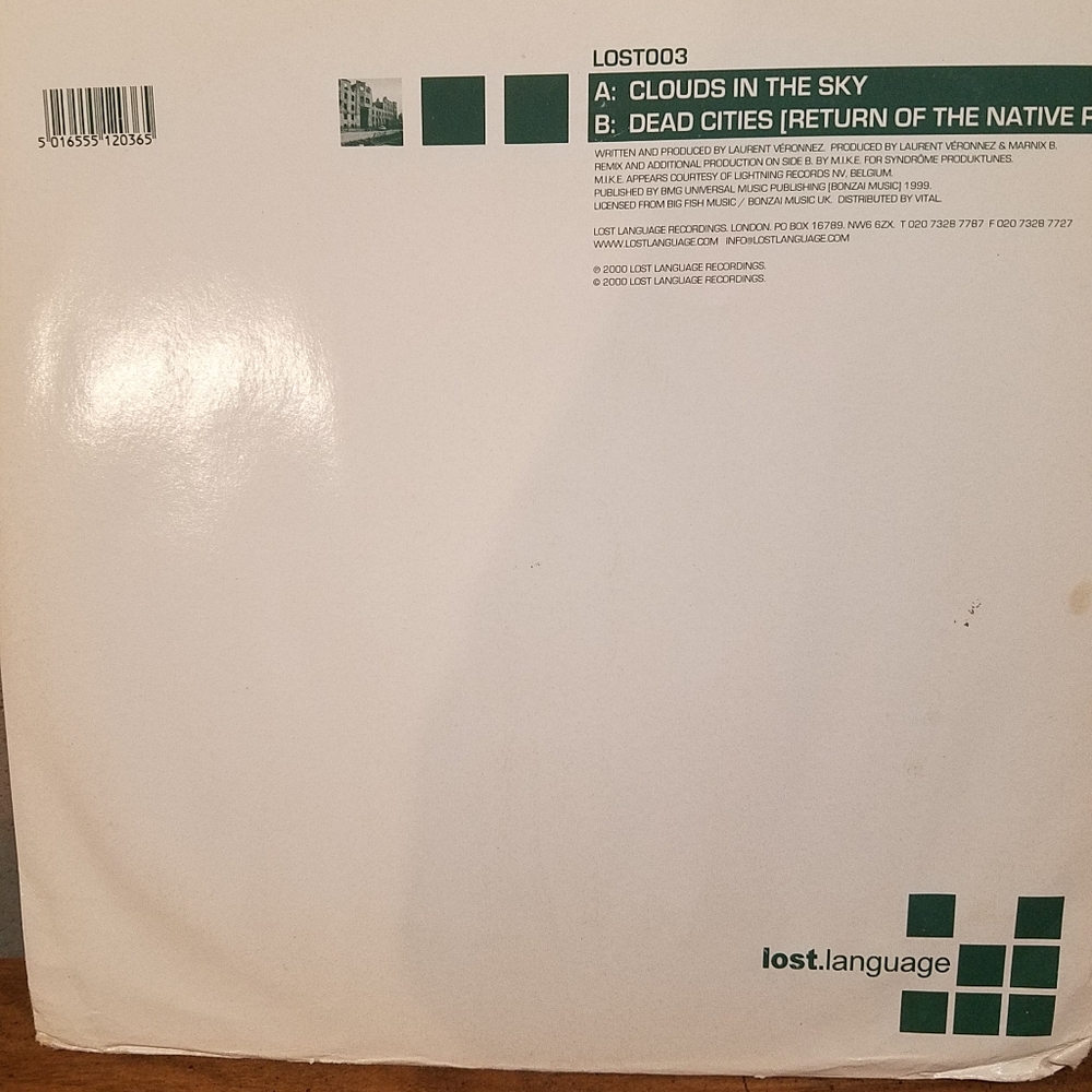 Desd cities vinyl record single - Picture 2 of 2